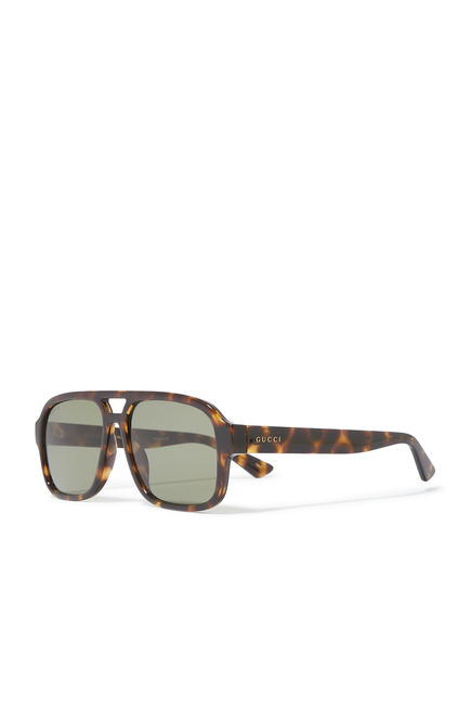 Aviator Frame Sunglasses