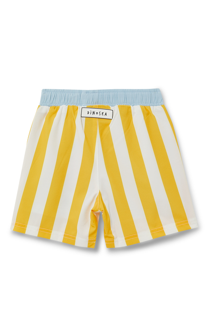 Dinosea Cub the Lion Yellow Swim Shorts