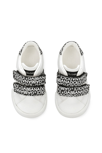 Kids Calfskin Portofino Sneakers