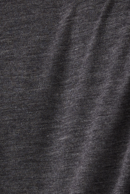 Zanone Regular Fit Long-Sleeved Wool Jersey T-Shirt