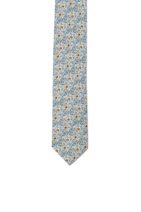 Floral Silk Tie
