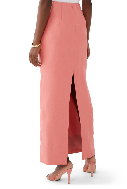 Mary Column Maxi Skirt