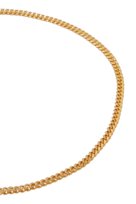 Round Curb Chain Necklace