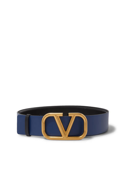 Valentino Garavani VLogo Signature Reversible Belt