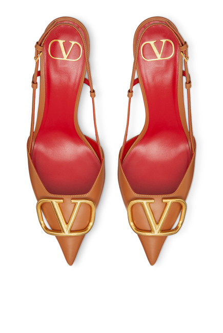 VLogo Signature 80 Slingback Pumps