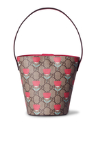 Kids Printed GG Bucket Bag