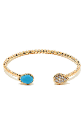 Serpent Bohème Turquoise Bracelet