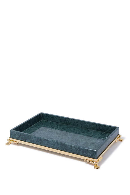 Gold Marble Tray