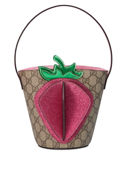 Strawberry Bucket Bag