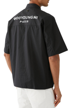 Back Logo Graphic Short Sleeves Shirt