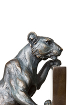 Lioness Bookends, Set of 2