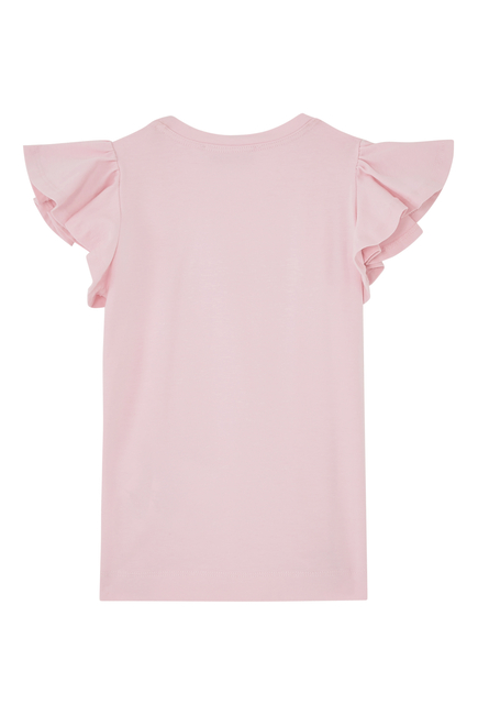 Kids Logo Frill T-Shirt