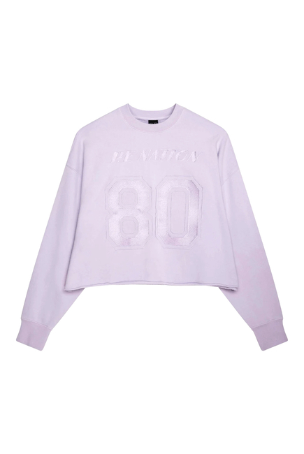 Undercut Cotton Sweatshirt