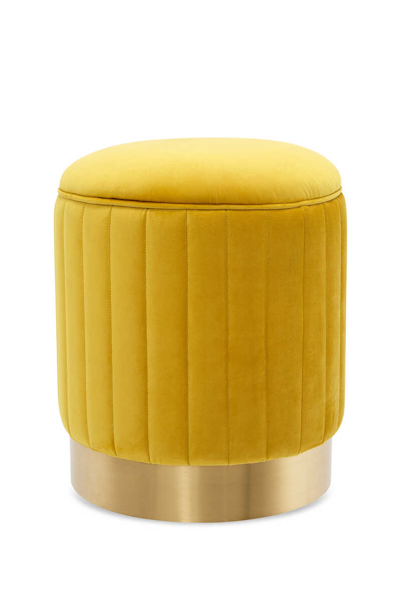 allegra velvet stool