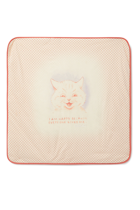 Happy Cat Blanket