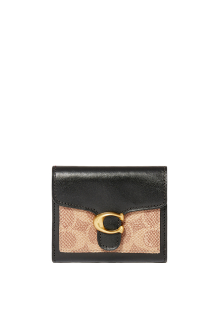 Coach Tabby Signature Canvas Small Wallet