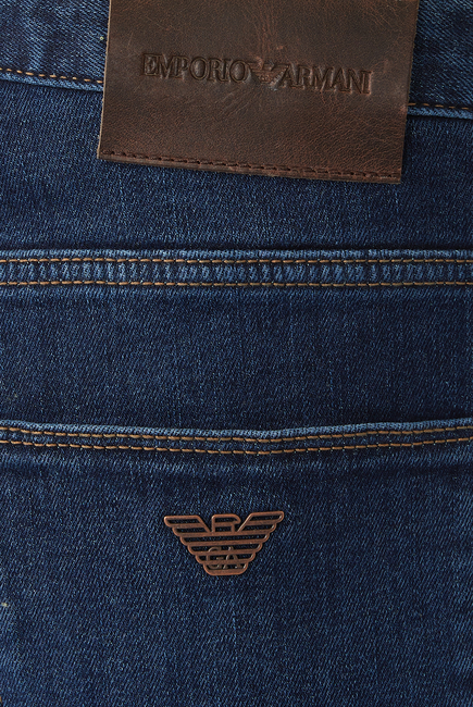 Buy Emporio Armani Slim-Fit Jeans for Mens | Bloomingdale's UAE
