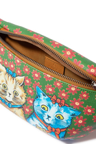 Cat Print Belt Bag