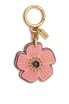 Coach Tea Rose Charm - Bubblegum Pink 