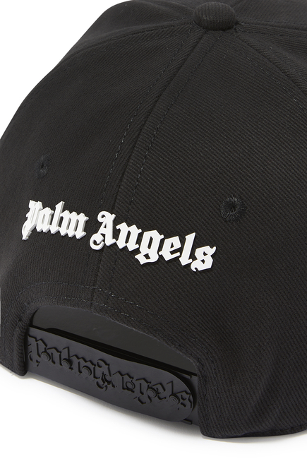 CLASSIC LOGO BEANIE in black - Palm Angels® Official