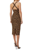 Diane Leopard Print Dress