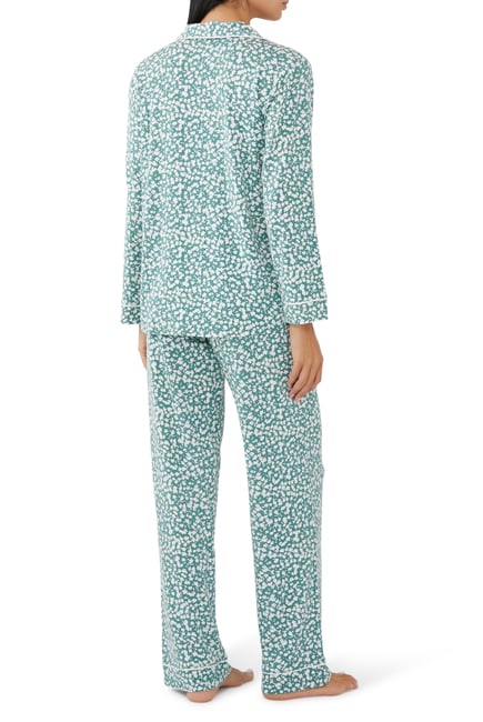 William Printed Pajama Set