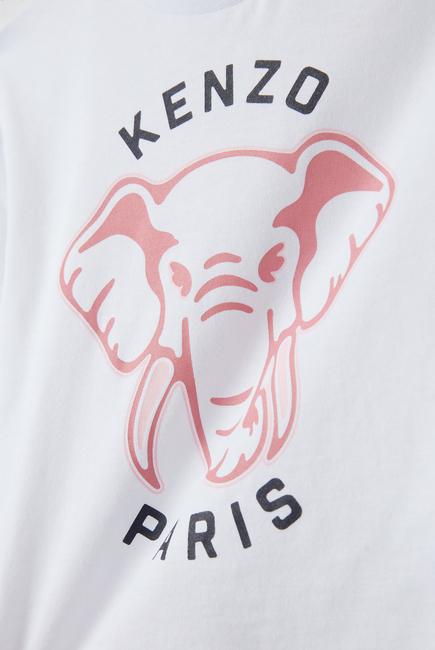 Kids Elephant Logo T-Shirt