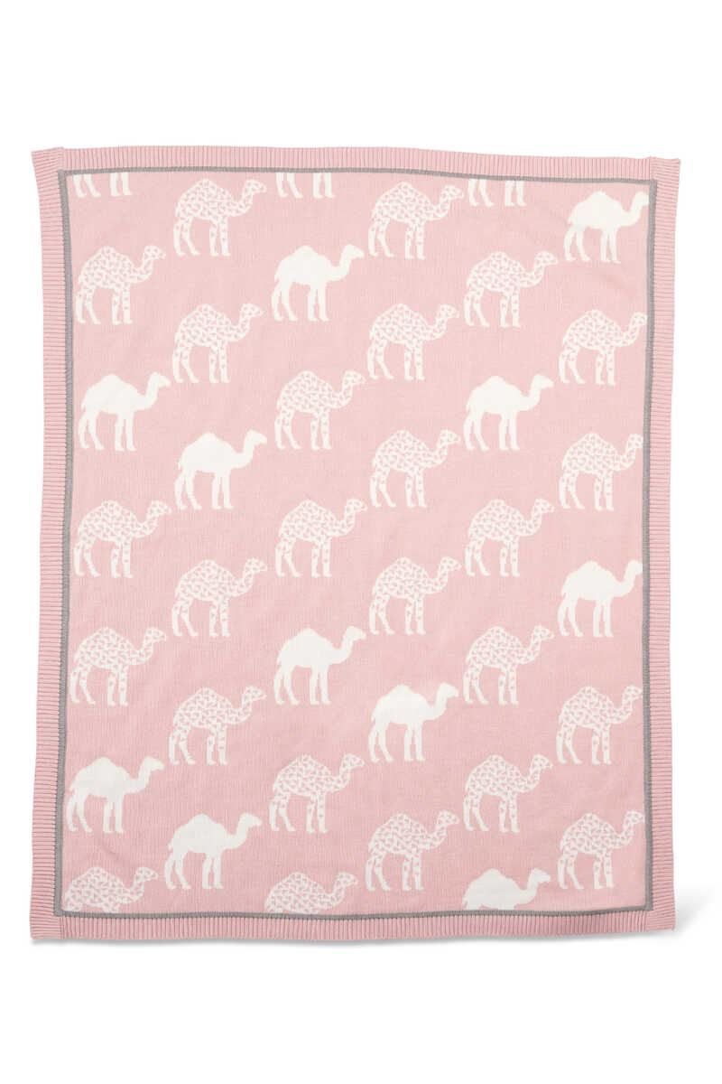 Buy Mamas & Papas Camel Knitted Blanket - Kids for AED 199.00 Blankets ...