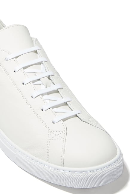 Racquet Leather Sneakers