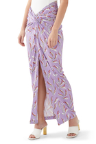 Lily Print Maxi Skirt