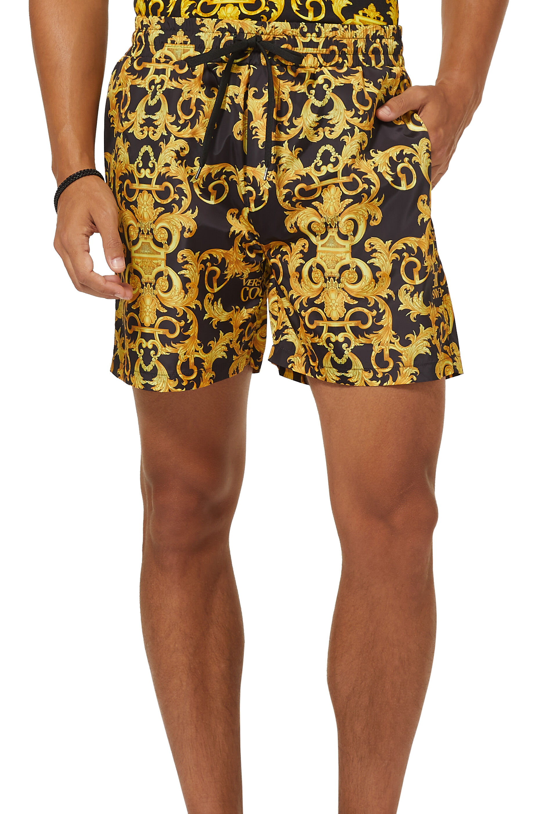 versace swim trunks size chart