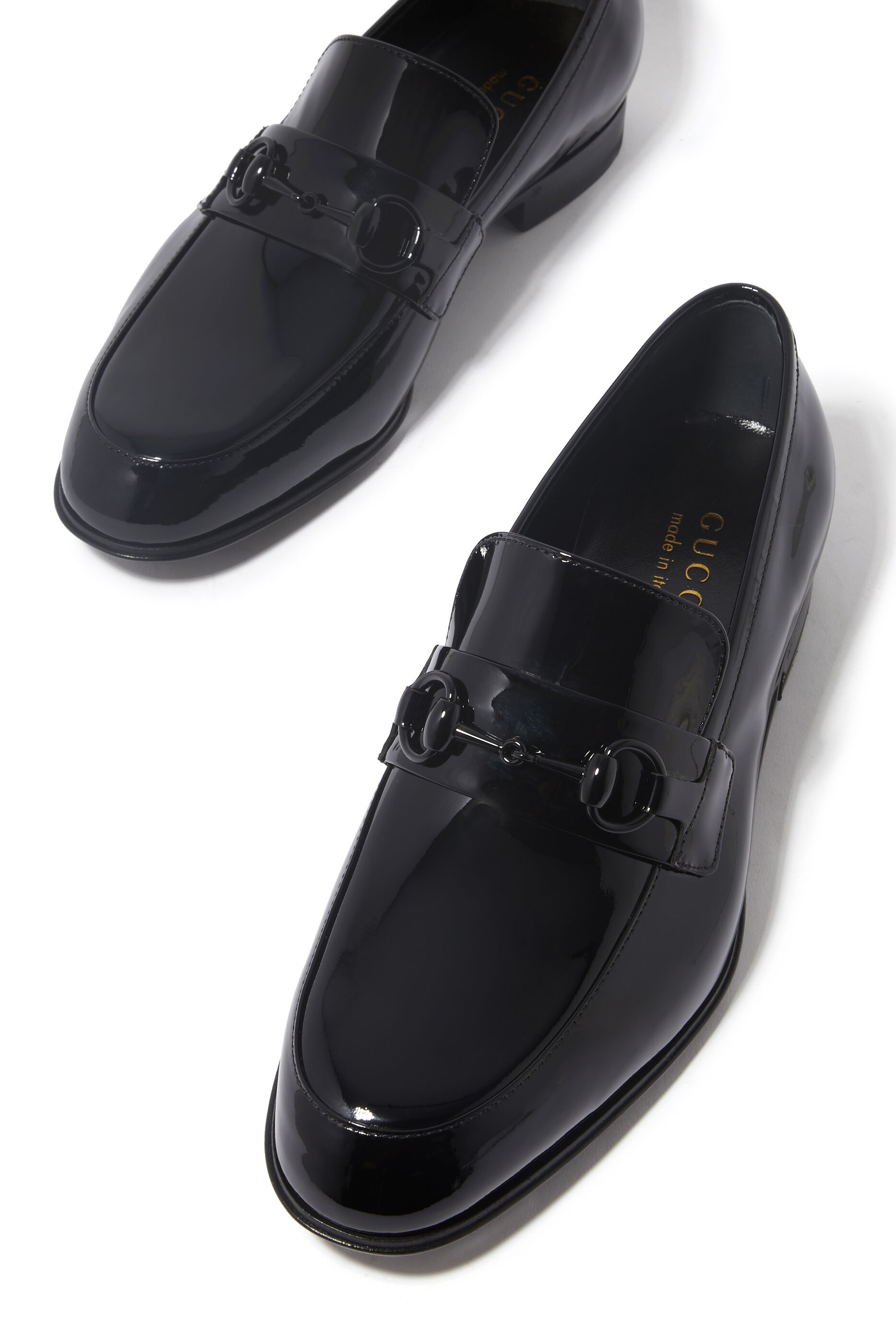 Gucci mens sale patent leather shoes