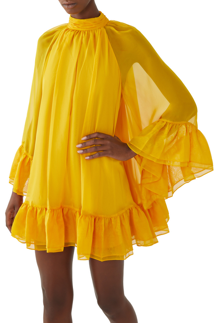 Buy Alice + Olivia Erna Mock Neck Mini Dress for Womens | Bloomingdale ...