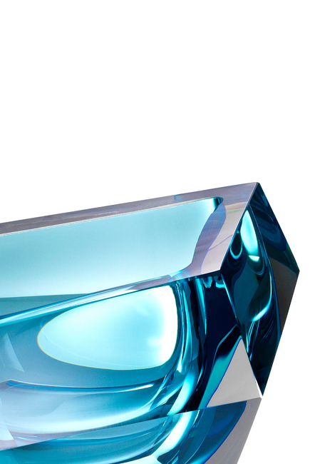 Alma Crystal Glass Bowl