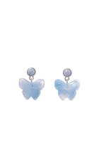 Butterfly Drop Earrings, Resin
