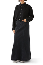 JOS Shirt & Skirt Combo Maxi Dress