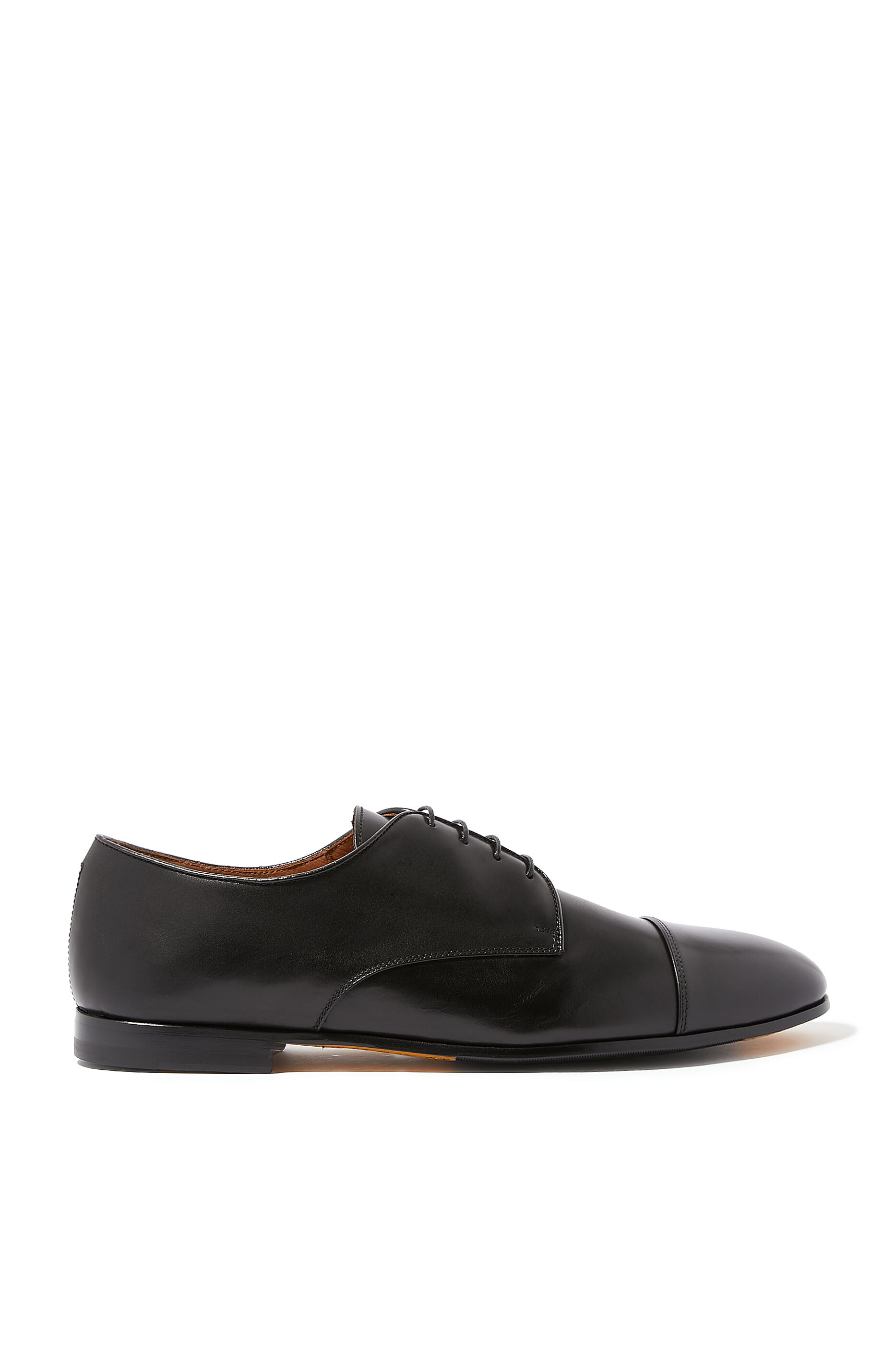 Cap toe sales derby shoes