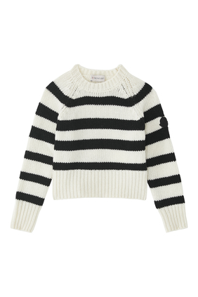Kids Striped Wool Sweater