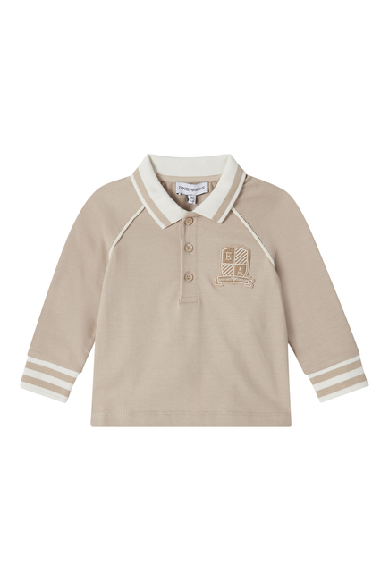 Kids Logo Crest Polo Shirt