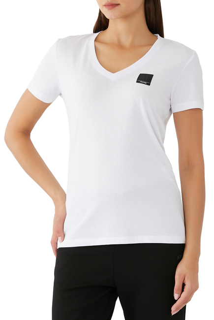 Mixmag V-Neck Logo T-Shirt