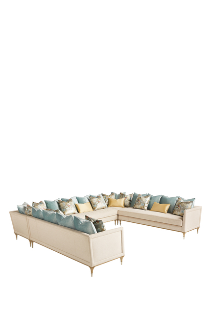 Fontainebleau Armless Sofa