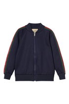 Kids Technical Jersey Zip Jacket