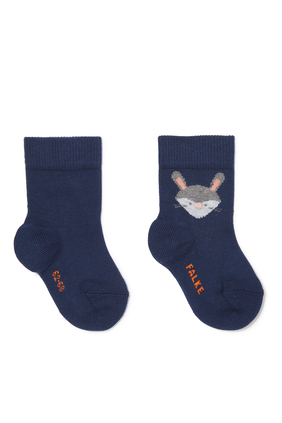 Fox And Rabbit Socks