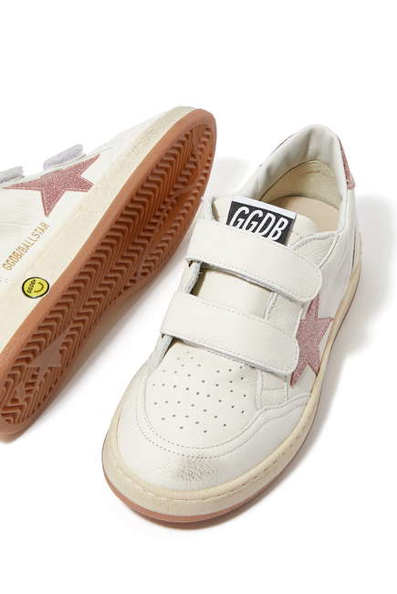 Kids Ballstar Leather Sneakers