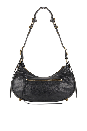 Le Cagole Small Leather Shoulder Bag