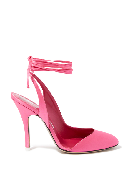 Carrie Satin Sandals
