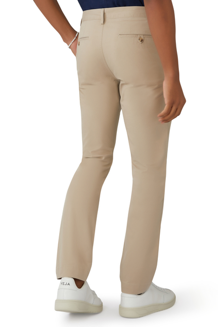 Slim-Fit Athletic Chinos