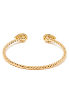 Serpent Bohème Bracelet, 18k Yellow Gold & Diamonds