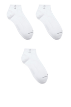 Combed Cotton Trainer Socks, Set of Three