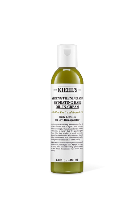Strengthening And Hydrating Hair Oil-in-Cream